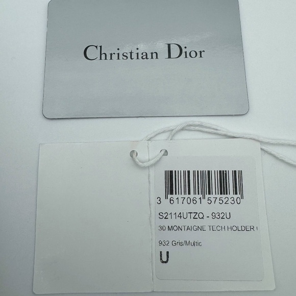 Christian Dior 30 Montaigne Call'in Phone Holder Oblique Jacquard Bucket Bag - Picture 15 of 15